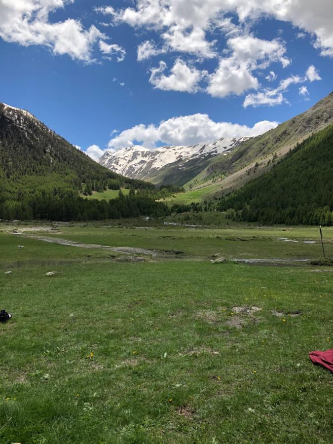 Le Chal Heureux Bel Appartement Dans Vieille Ferme De Montagne Renovee Les Orres Zewnętrze zdjęcie