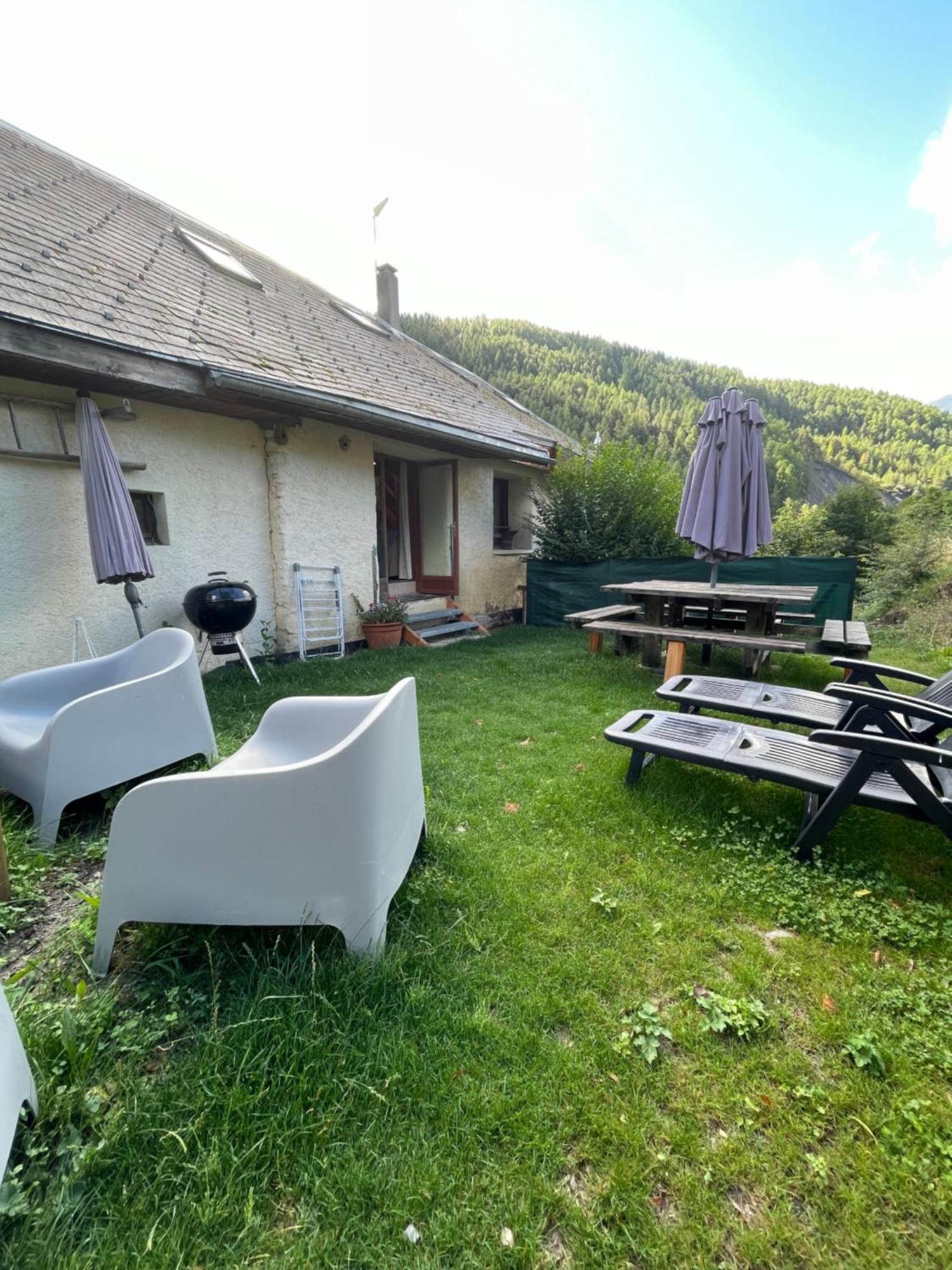 Le Chal Heureux Bel Appartement Dans Vieille Ferme De Montagne Renovee Les Orres Zewnętrze zdjęcie